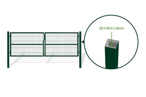 Mesh gate 3m RAZO H.100cm green 7