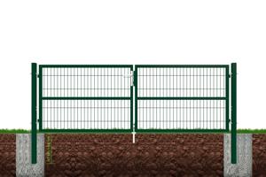 Mesh gate 3m RAZO H.100cm green 6