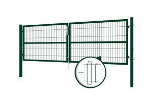 Mesh gate 3m RAZO H.100cm green 5