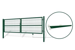 Mesh gate 3m RAZO H.100cm green 8