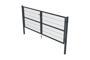3m RAZO gaaspoort H.120cm + 1m RAZO poort H.120cm Grijs thumbnail 10