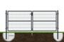 3m RAZO gaaspoort H.120cm + 1m RAZO poort H.120cm Grijs thumbnail 7