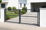 3m RAZO gaaspoort H.120cm + 1m RAZO poort H.120cm Grijs thumbnail 2
