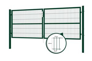 3m RAZO H.120cm Grön mesh slaggrind 5