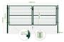 Portail grillage rigide RAZO 300x120cm vert thumbnail 3