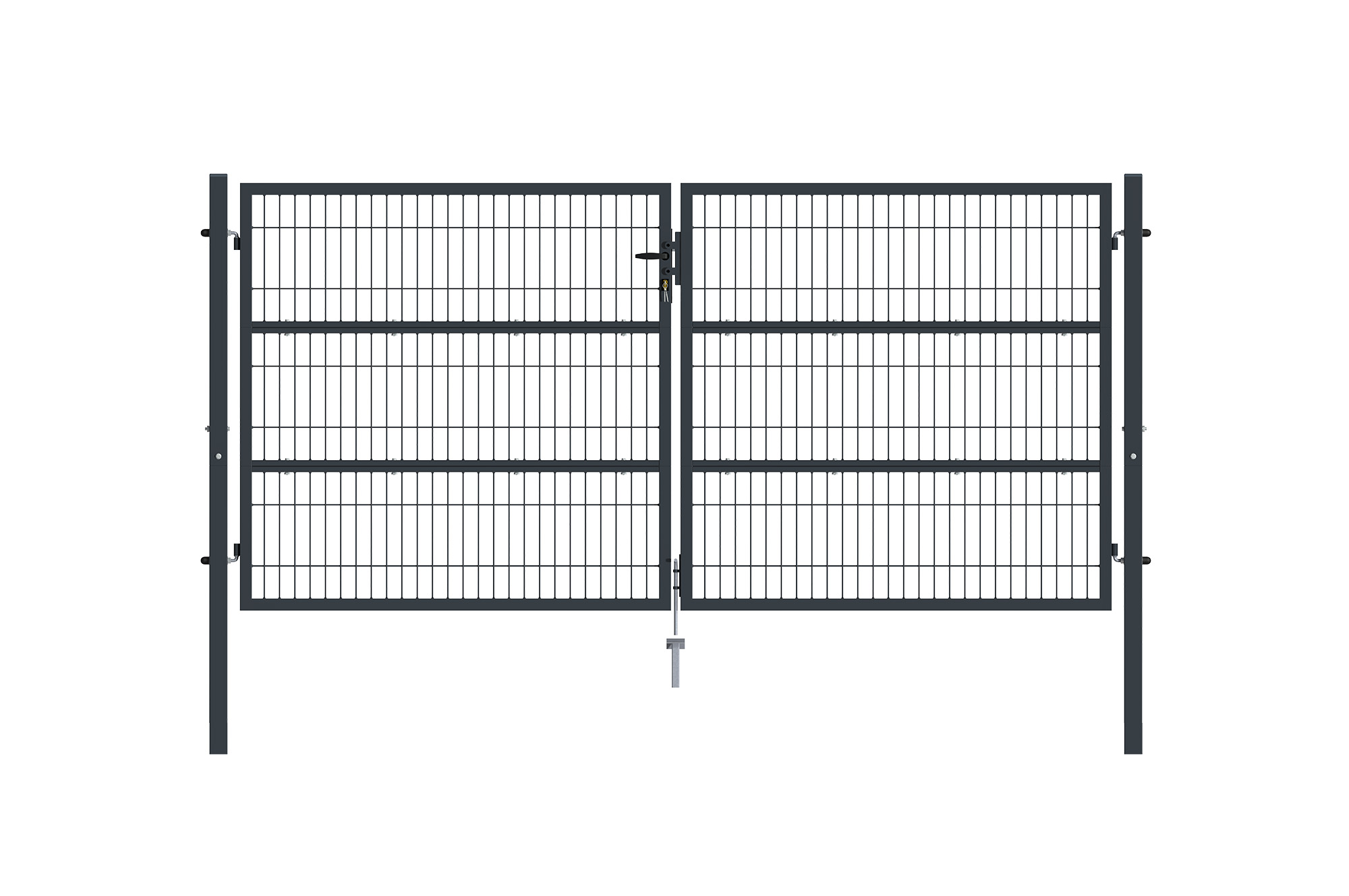 3m RAZO H.140cm Grå mesh svinglåge main_image