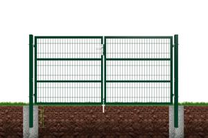 Mesh gate 3m RAZO H.140cm green 9