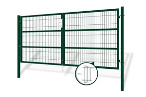 Mesh gate 3m RAZO H.140cm green 5