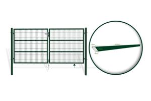 Mesh gate 3m RAZO H.140cm green 6