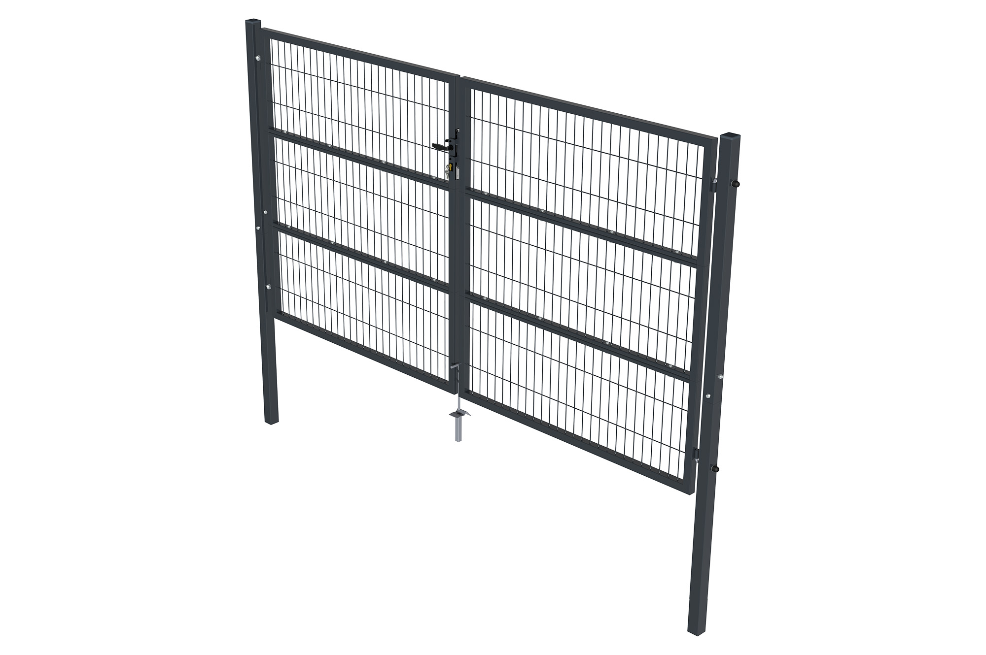 Mesh gate 3m RAZO H.160cm grey 10