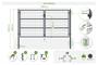 Mesh gate 3m RAZO H.160cm grey thumbnail 11