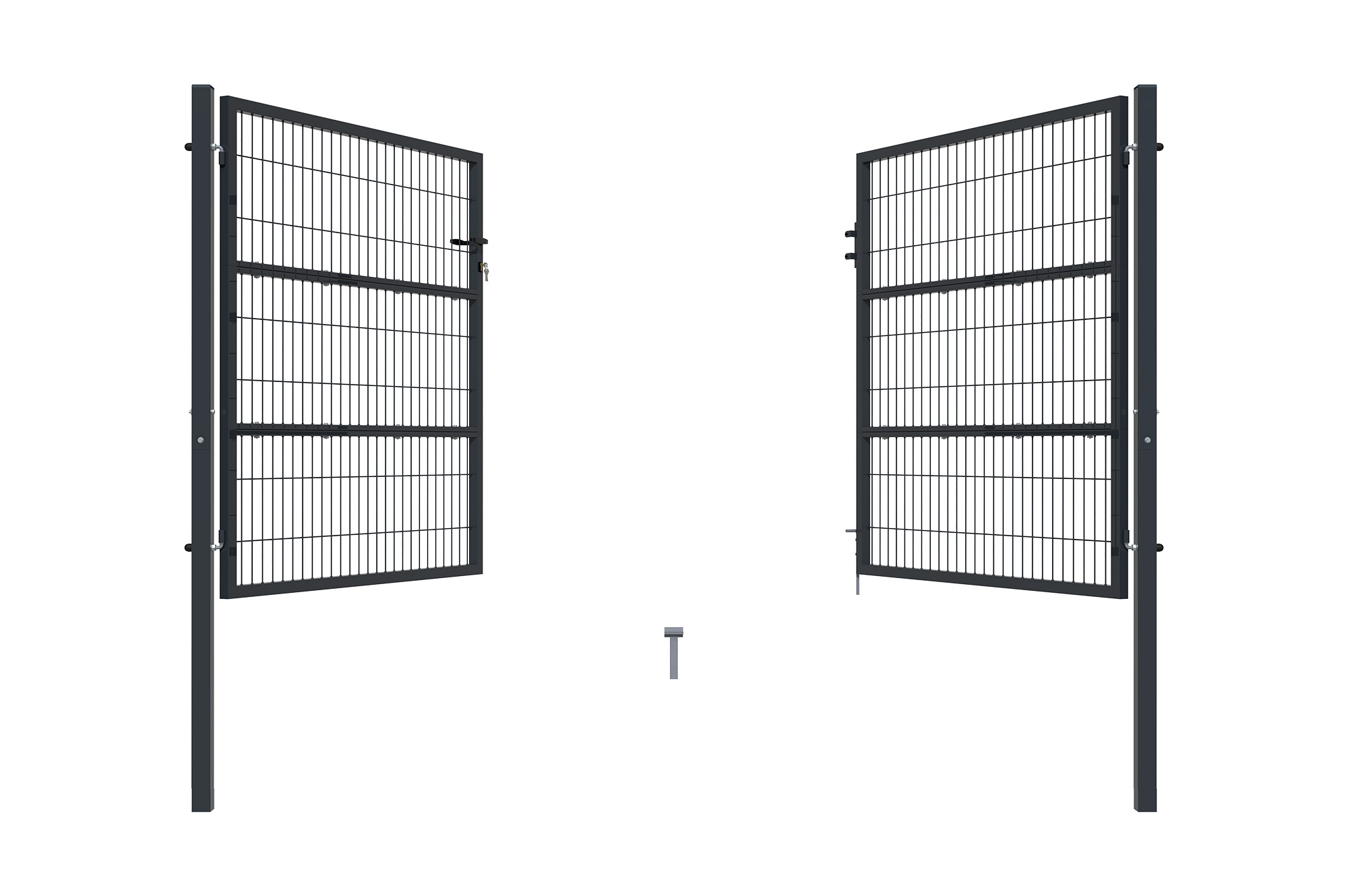 Mesh gate 3m RAZO H.160cm grey 9
