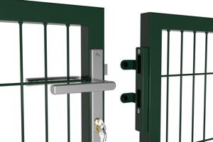 Portail grillage rigide RAZO 300x160cm vert 12