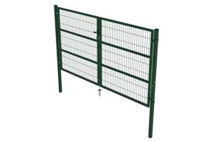 Mesh gate 3m RAZO H.160cm + side gate 1m RAZO H.160cm green 10