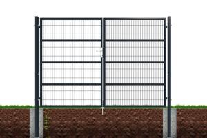 Mesh gate 3m RAZO H.200cm grey 9
