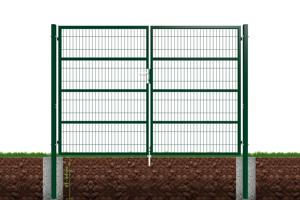 3m RAZO H.200cm Grön mesh slaggrind 9