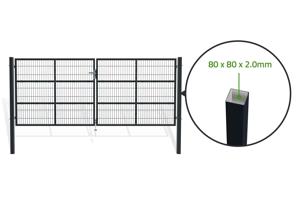 RAZO 4m H.160cm Grå mesh slaggrind 7