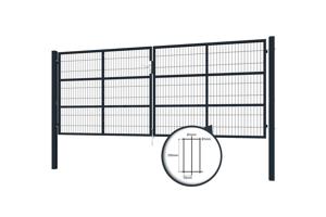 RAZO 4m H.160cm Grå mesh slaggrind 5