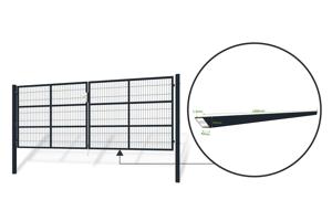 RAZO 4m H.160cm Grå mesh slaggrind 8