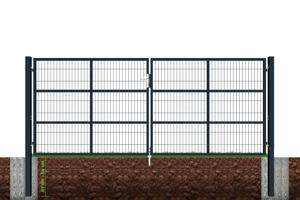 RAZO 4m H.160cm Grå mesh slaggrind 6
