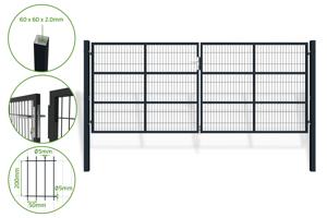 RAZO 4m H.160cm Grå mesh slaggrind main image