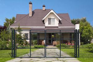 Mesh gate 4m RAZO H.180cm grey 3