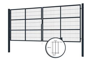 Mesh gate 4m RAZO H.180cm grey 5