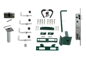 Mesh gate 4m RAZO H.180cm green 14
