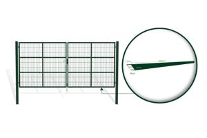 Mesh gate 4m RAZO H.180cm green 8