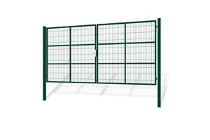 Mesh gate 4m RAZO H.200cm + side gate 1m RAZO H.200cm green 2