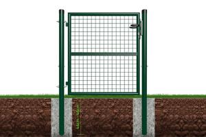 Puerta de malla​ 1m OLGA Alt.100cm verde 5