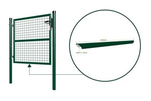 Puerta de malla​ 1m OLGA Alt.100cm verde 7