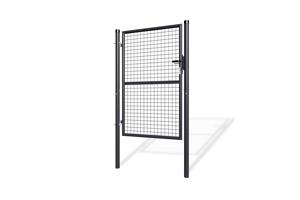 Portillon grillagé 1m OLGA H.150cm gris 2