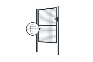 Portillon grillagé 1m OLGA H.150cm gris 6