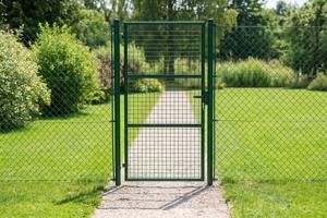 Mesh gate 4m H.180cm OLGA + side gate 1m OLGA H.180cm green 16
