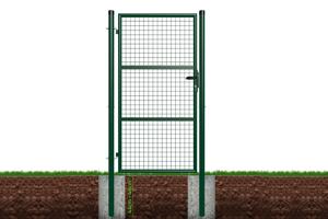 Wire mesh side gate 1m OLGA H.180cm green 3