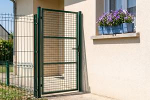 Mesh gate 4m OLGA H.200cm + side gate 1m OLGA H.200cm green 17