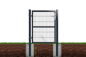 Portillon grillagé 1m RAZO H.120cm gris 6