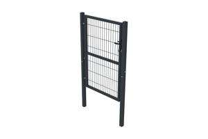 Mesh gate 4m H.140cm RAZO + side gate 1m RAZO H.140cm grey 20