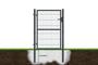 Mesh gate 4m H.140cm RAZO + side gate 1m RAZO H.140cm grey thumbnail 18