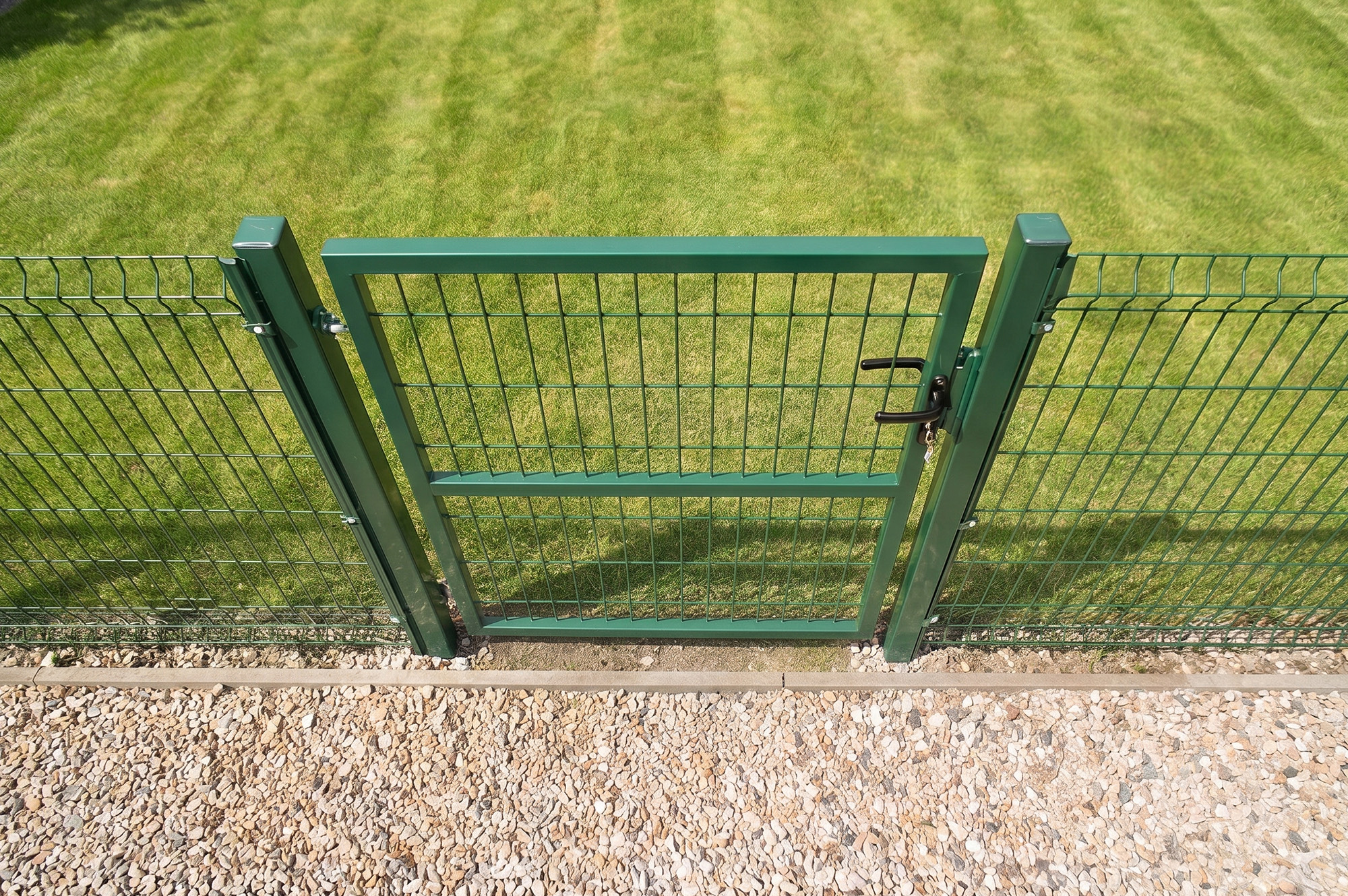4m H.140cm RAZO mesh låge + 1m RAZO H.140cm Grøn låge 21