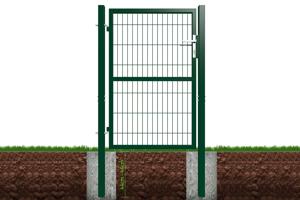 Portillon grillagé 1m RAZO H.140cm vert 6