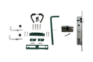 Portillon grillagé 1m RAZO H.140cm vert 10