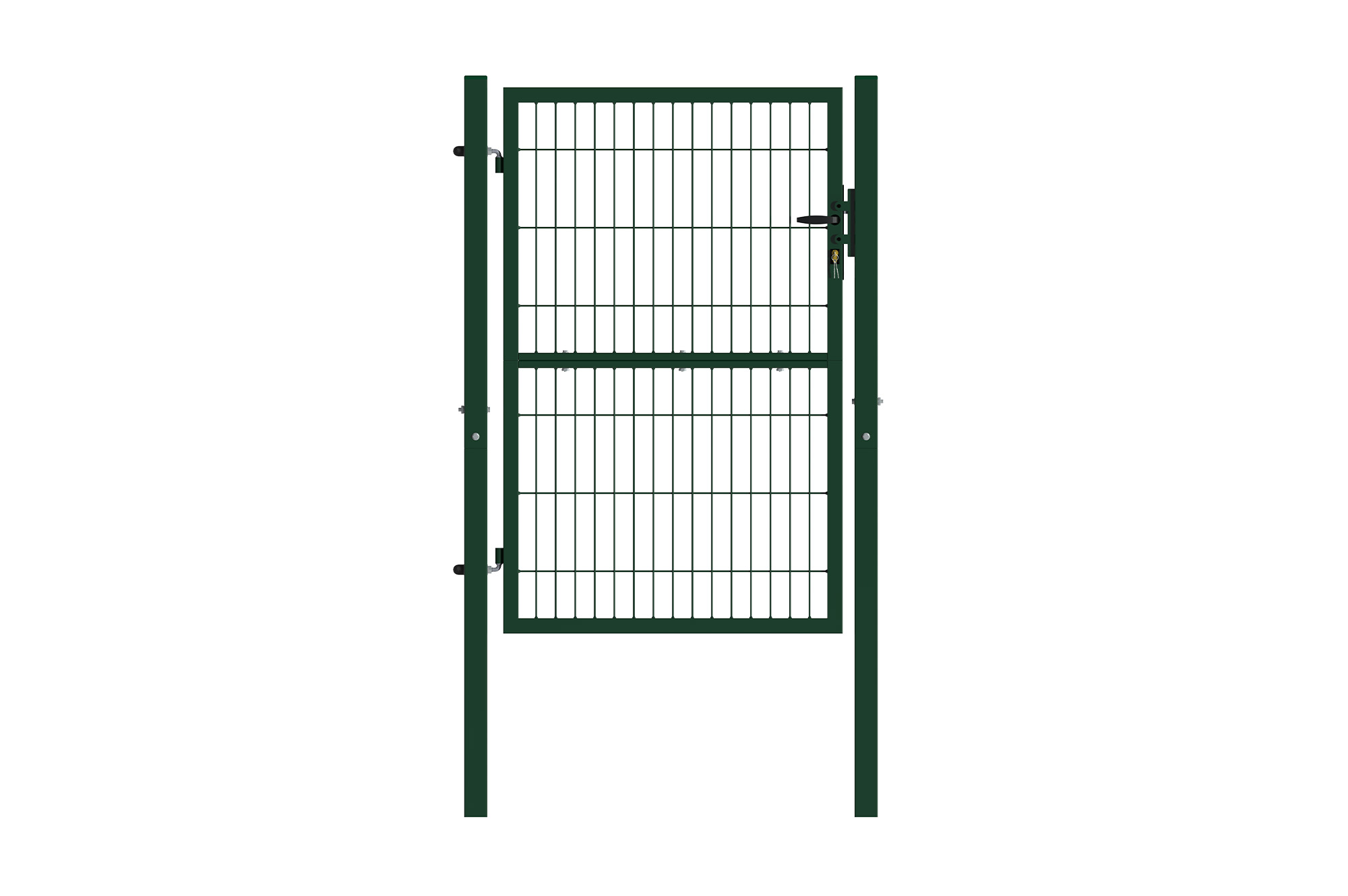 Portillon grillagé 1m RAZO H.140cm vert main_image