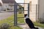 Wire mesh side gate 1m RAZO H.160cm grey thumbnail 12