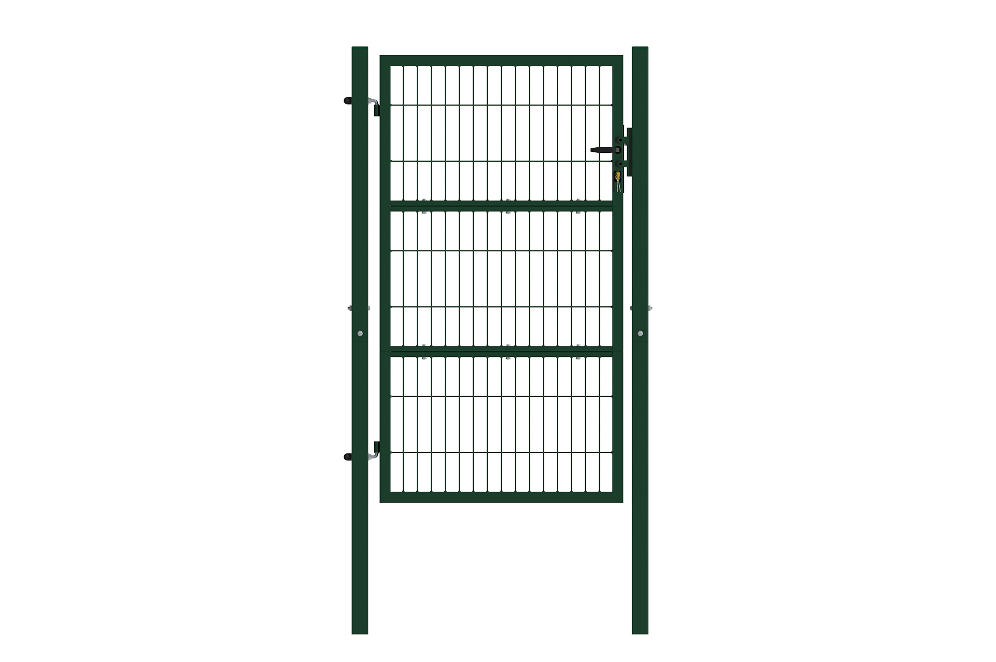 Portillon grillagé 1m RAZO H.160cm vert main_image