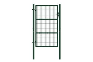 Portillon grillagé 1m RAZO H.160cm vert main image