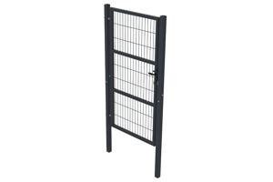 Zauntor Metall 1m RAZO H.180cm grau 10