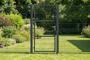 Portail grillagé 4m RAZO H.180cm + Portillon 1m RAZO H.180cm gris thumbnail 16