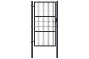 Portillon grillagé 1m RAZO H.180cm gris main image